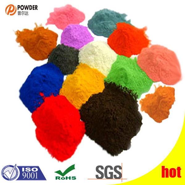 Polyester Gold Powder Coat Electrostatic Gun Spray Exceptional Protective Properties