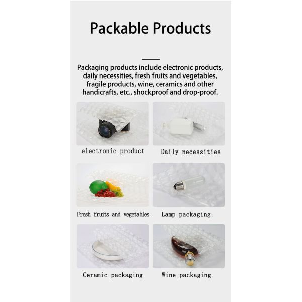 50 To 75 Microns Air Column Cushion Bag