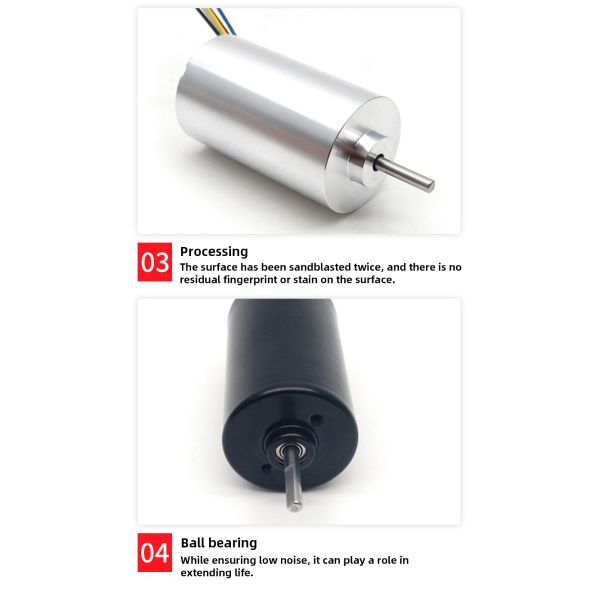 5633rpm 28mm Brushless DC Motor Scarcely Noise For Medical Equipment