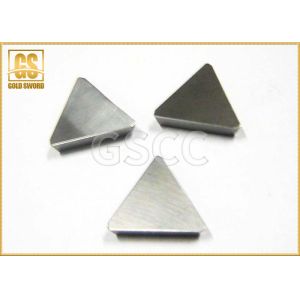 Buy cheap Durable YS25 Carbide Cutting Inserts Triangle / Square Shape P20 ISO Code product
