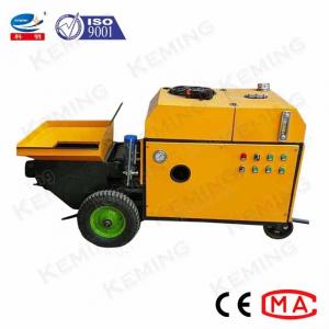 Buy cheap 15mm Aggregate Diesel Engine Small Concrete Pump 6m3/H product
