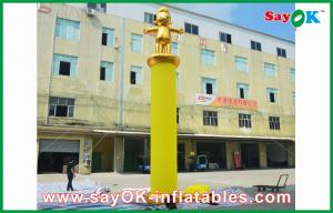 Inflatable Tall Man Durable Inflatable Sky Dancer Blower For Advertising , CE Certificated