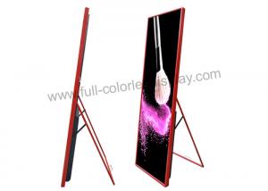 China Free Standing LED Advertising Player Removable Pixel 2.5/3mm Digital Poster Screen on sale