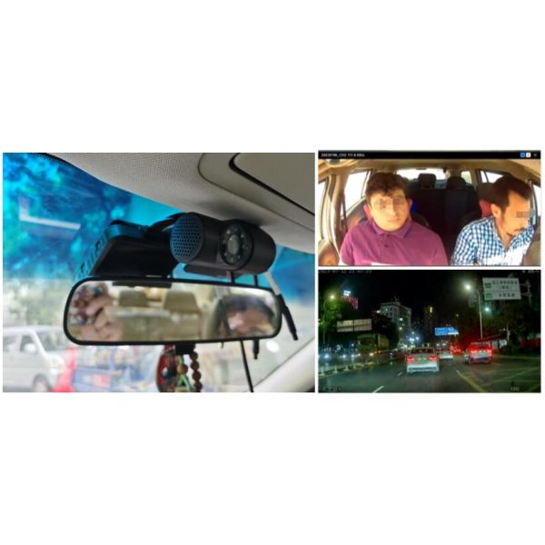 RCM-BK6MJ 512G TF Card 5CH 1080P 4G Wireless GPS Dashcam For Taxi Truck Bus