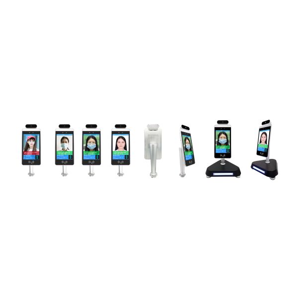 8 Inch AI Face Recognition Detection Thermometer Thermal Imaging Measurement Machine For Walkable IC safety management