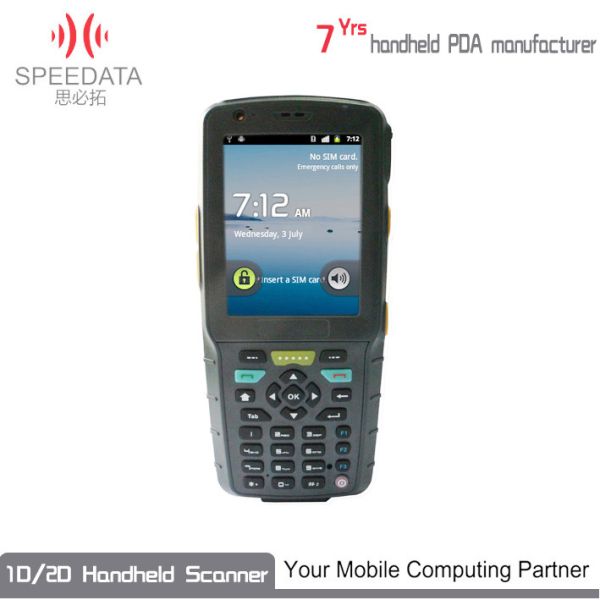 NFC Portable Biometric Scanner Usb Thumbprint Scanner With 4.5inch Touch Screen