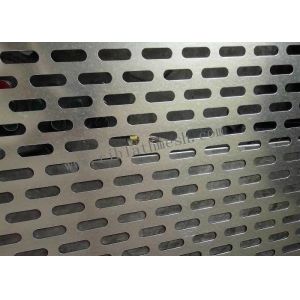China 1220×2440mm 0.3mm 100mm Perforated Stainless Steel Mesh on sale