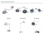 LED Surgical Light Led Operation Light Double Dome Shadowless Operating Lamp