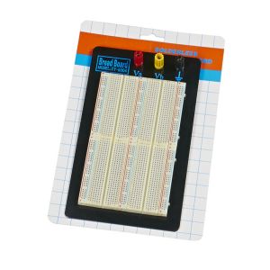 Buy cheap ABS Metal Universal Electronics Breadboard Accept With LEDS Resistors product
