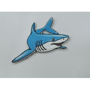 Buy cheap Embroidery Clothes Shark Labels Heat Transfer Patches Washable Customized product