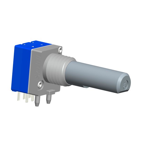 16 Dedent Rotary Pulse Encoder Metal Shaft Sealed With 20000 Cycles