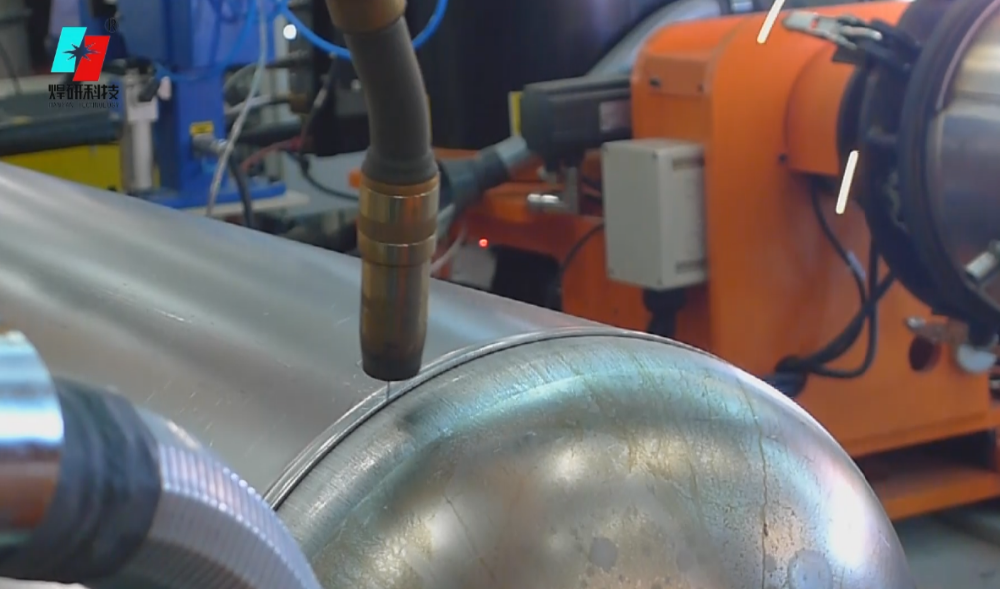 380V Solar Water Heater Tank Welding Equipment For Manufacturing Plant