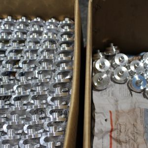 Buy cheap Anodizing Silver CNC Precision Machined Components , Aluminium Turned Parts ODM product
