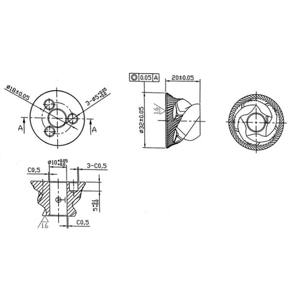48mm Conical Coffee Bean Burr For Espresso Coffee Machine