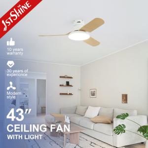 Buy cheap Flush Mounted Ceiling Fan With Light Remote Dimmable Led Light product