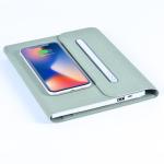 Custom A5 Pu Leather Wireless Charging Notebook Business Multifunction