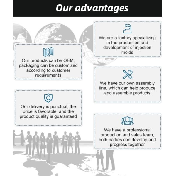 PET Preform Mould | Plastic Injection Molding Preform Mould Plastic Cold/Hot Runner 6