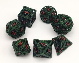 Buy cheap Handmade Cool Metal Polyhedral Dice Practical Durable For Shadowrun product