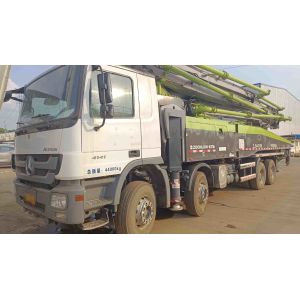 China 25 Tons Used Concrete Pump Truck PLC Control System on sale