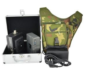 Buy cheap Manpack Cofdm Hd Video Transmitter , Mobile Video Transmitter Low Consumption product