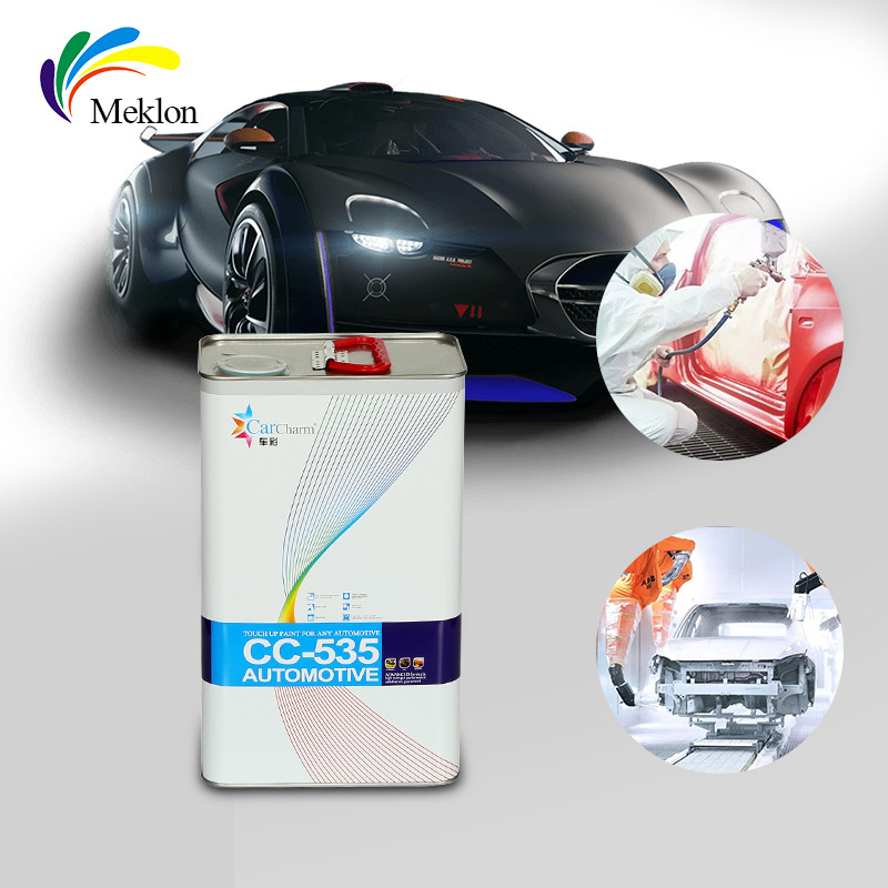 SGS Acrylic Resin Auto Refinish Paint Wear-Resistant And Scratch Resistant Black Car Coating Paint 3 Years Shelf Life