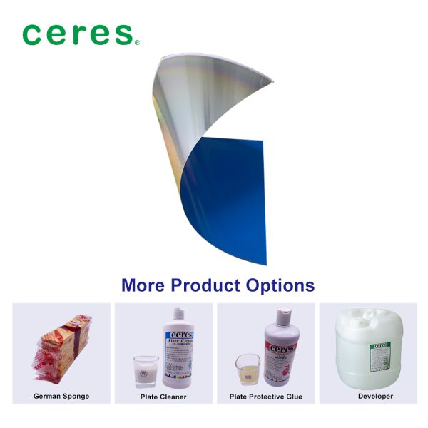 High Printability Blue Color Ctcp Plate 0.15 And 0.3mm Thickness