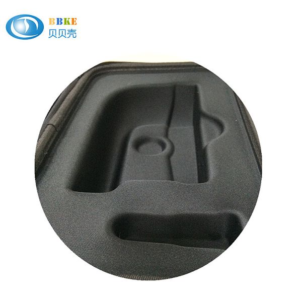 1680D Nylon Black Color Waterproof EVA Tool Case For Electronic Device With Handles