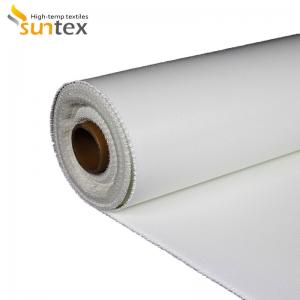 Buy cheap White Silicone Coated Fiberglass Cloth For Fiberglass Fire Blanket product