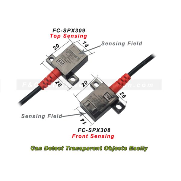 Transparent Detection Photoelectric Sensor Switch12Vdc NPN NO NC Sensor