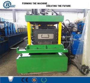 Buy cheap Green / Blue Cr 12 Purlin Roll Forming Machine ,  Sheet Metal Shaping Machines product