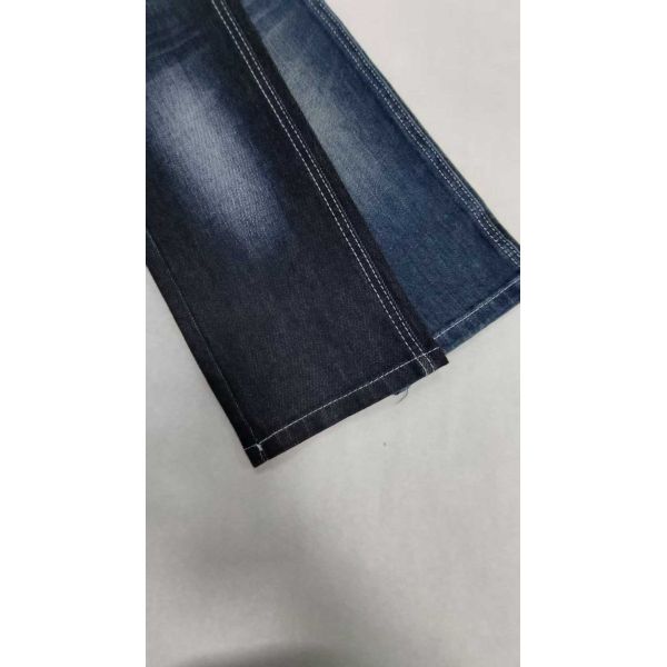 Low elastic siro 10.9oz Dark indigo with full width 188-190cm construction 7+7*7/30/75 Denim fabric JSD3443 for jeans