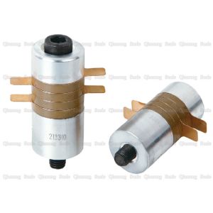 Buy cheap 35 Khz Ultrasonic Piezoelectric Transducer , Small Ultrasonic Welding Transducer product
