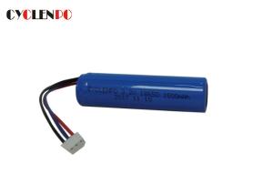 Buy cheap Lightweight 18650 Lithium Iron Phosphate Battery 1500mah Over Discharge Resistance product