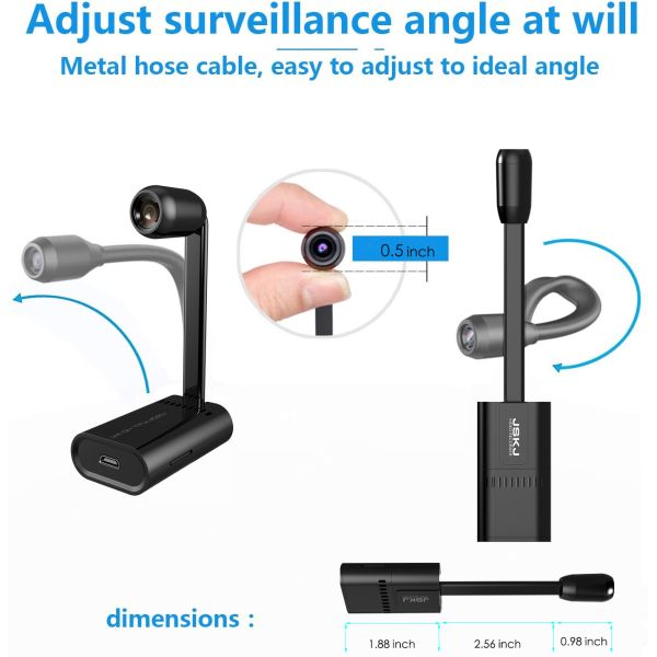 Tuya Home System Mini Wireless Micro Hidden Audio Video Cctv Security Camera