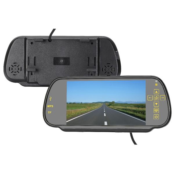 High Resolution Monitor Rear View Mirror Vehicle Reverse Camera Systems