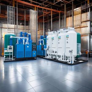 Buy cheap Pair Assembly Four Towers Oxygen Plant PSA Oxygen Generator product