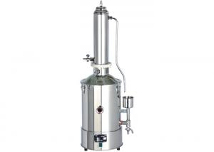 Buy cheap 5L 10L 20L Stainless Steel Water Distiller , Electrically Heated Pure Water Distiller AC 220V product