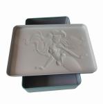 OEM Rectangle Puzzle Tins 3D Embossing Rectangular Tin Containers