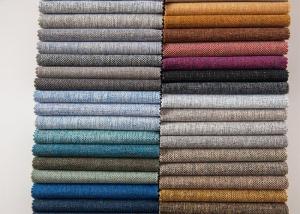 China Fabric manufacturer cheap linen look fabric for home deco upholstery sofa linen fabric on sale