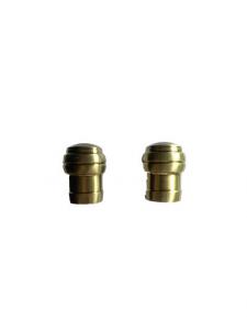 Buy cheap High Strength Coffin Parts End Cup For Casket Gold , Copper , Silver product