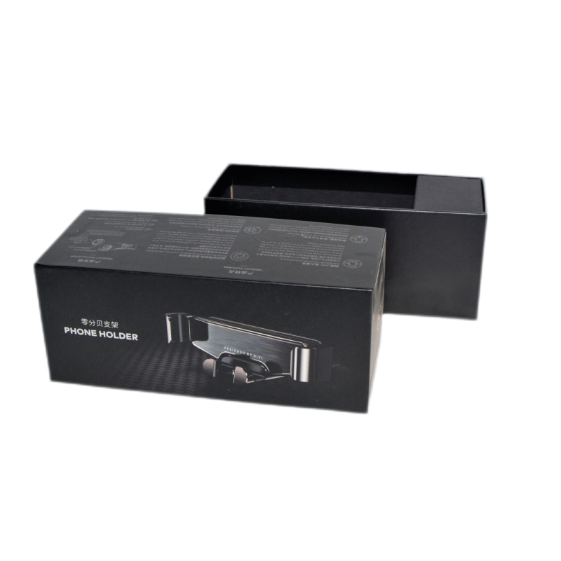 Phone Holder Recycle Packaging Box With paper inner tray ISO9001 ISO14001 ROHS