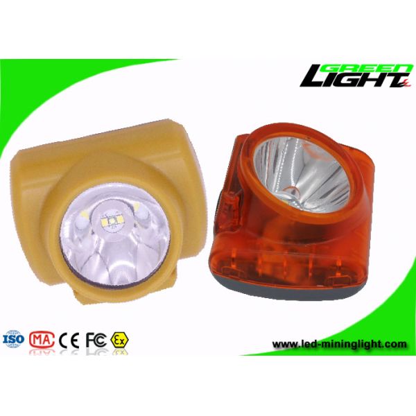 Water Proof LED Miners Cap Lamp Explosion Proof 100000 Hours Life Span
