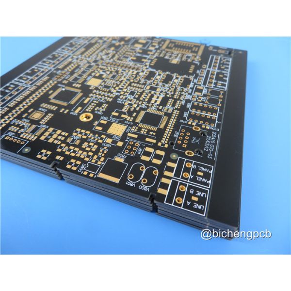 Immersion Gold 4 Layers High Speed PCB 0.8mm Thickness 94V-0 Rating