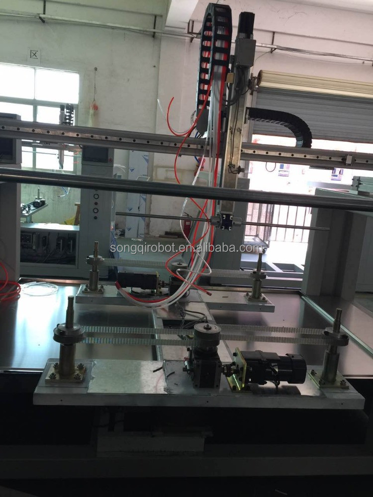 Stainless Steel 5 Axis Automatic Painting Machine With Rotating Shaft