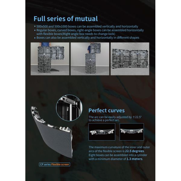 CP series 7680hz Ultra Hd IP65 Waterproof Indoor/Outdoor Led Video Display For Promotion Events Outdoor Concerts