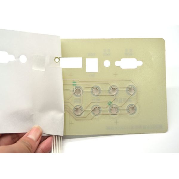 Embossed / Flat Keys Tactile Membrane Switch For Remote Controller Custom Logo