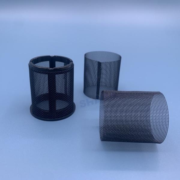 Custom PP Filter Mesh Cylinder Tubes Vertical Oblique Seam Ultrasonic Welding No Burrs No Material Build Up