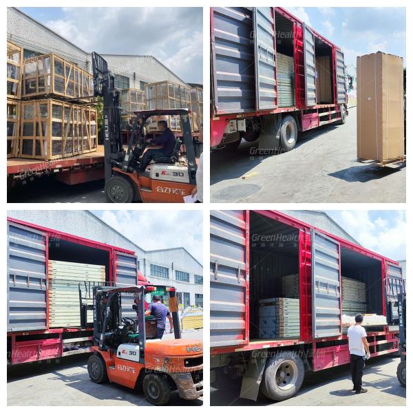 Green Health Commercial Butcher Display Fridge Grocery Meat Cooler Deli Freezer