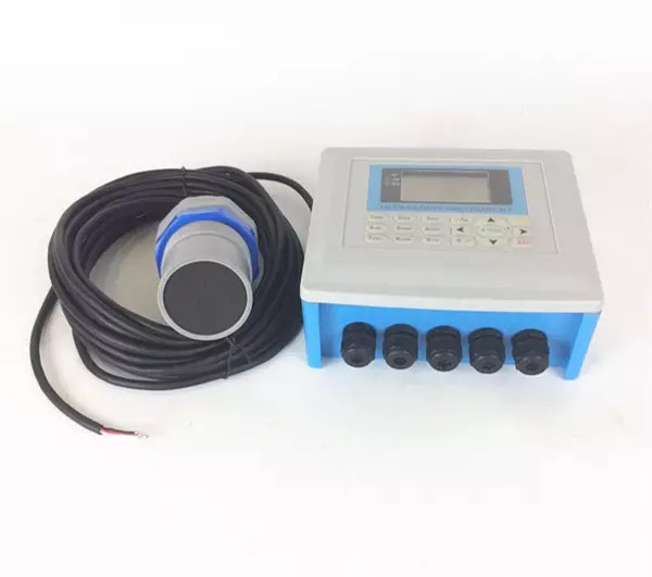 Triangular Weir Open Channel Flow Meter Split Type Doppler Ultrasonic Flowmeter 4 - 20mA