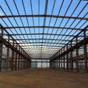 Buy cheap Industrial Insulated Steel Frame Buildings Construction With Metallic Materials Frame product
